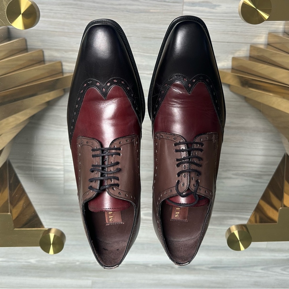 Men’s MEZLAN Two Tone Oxford Shoes (10M)